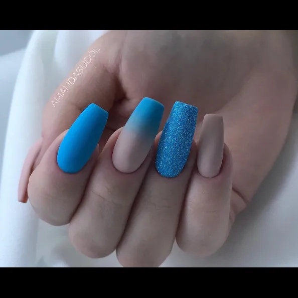 SEMILAC UV/LED Gél Lakk 7ml - 084 - Denim Blue