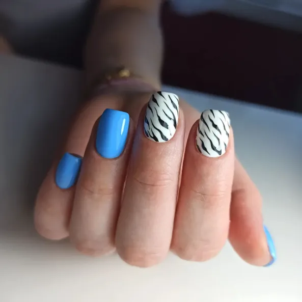 SEMILAC UV/LED Gél Lakk 7ml - 084 - Denim Blue