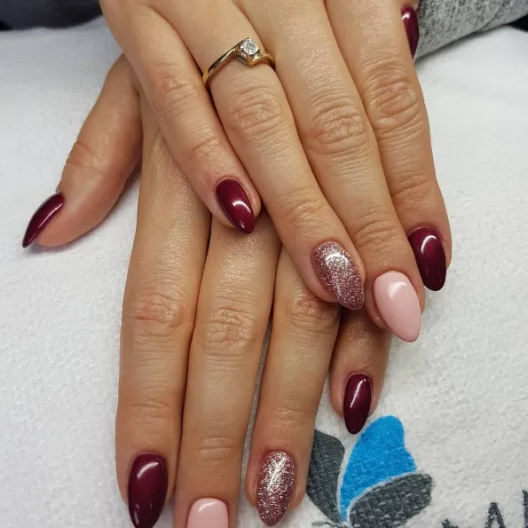 SEMILAC UV/LED Gél Lakk 7ml - 098 - Elegant Cherry