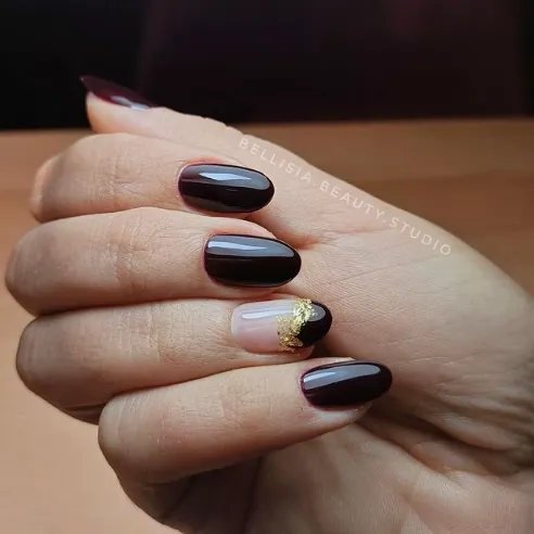 SEMILAC UV/LED Gél Lakk 7ml - 099 - Dark Purple Wine