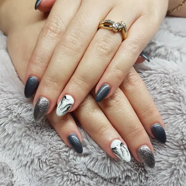 SEMILAC UV/LED Gél Lakk 7ml - 107 - Steel Gray