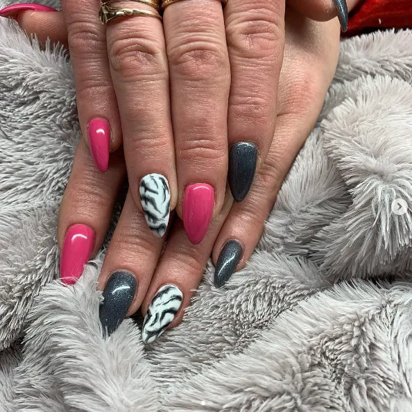 SEMILAC UV/LED Gél Lakk 7ml - 107 - Steel Gray