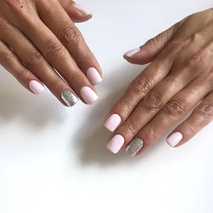 SEMILAC UV/LED Gél Lakk 7ml - 128 - Pink Marshmallow