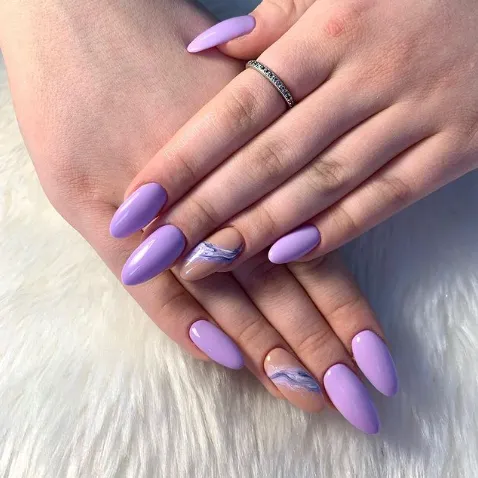 SEMILAC UV/LED Gél Lakk 7ml - 145 - Lila Story