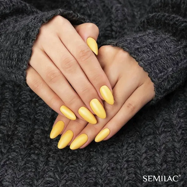 SEMILAC UV/LED Gél Lakk 7ml - 186 - Kaymak Sweet