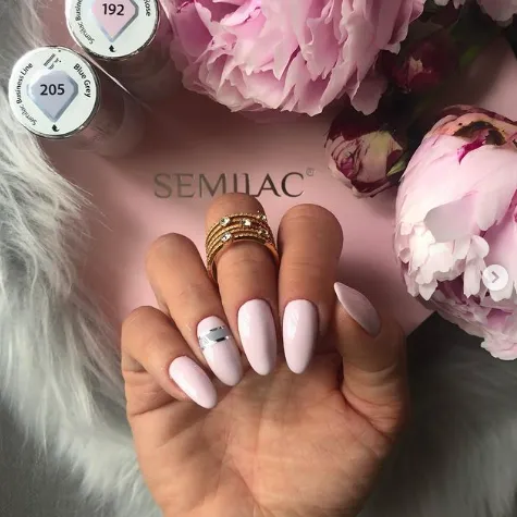 SEMILAC UV/LED Gél Lakk 7ml - 192 - Business Line Lila Rose