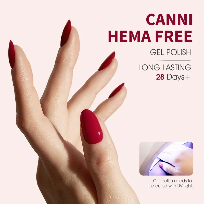 CANNI HEMA FREE UV/LED gél lakk 9ml No.9013