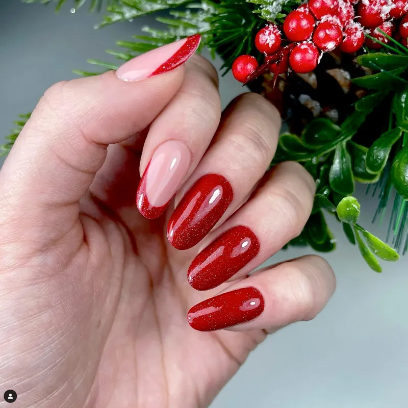 SEMILAC UV/LED Gél Lakk 7ml - 396 - HEMA FREE - Flash and Blush