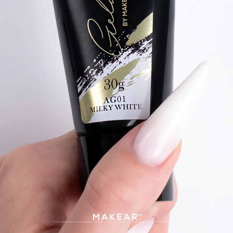 MAKEAR Poly Gel 60g - AG01 - Milky White