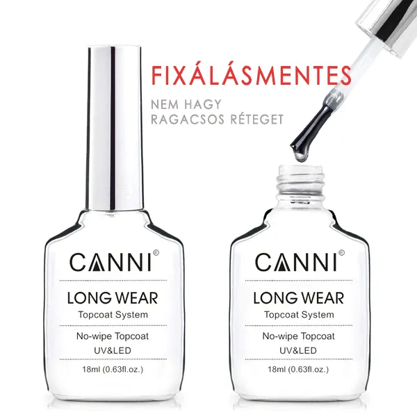 CANNI - Long Wear Diamond fényzselé 18 ml