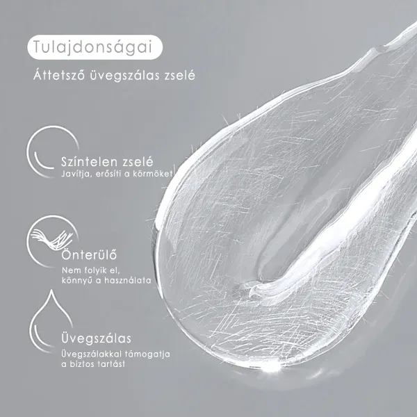 CANNI Fiber Fix Gel - üvegszálas zselé - 28g