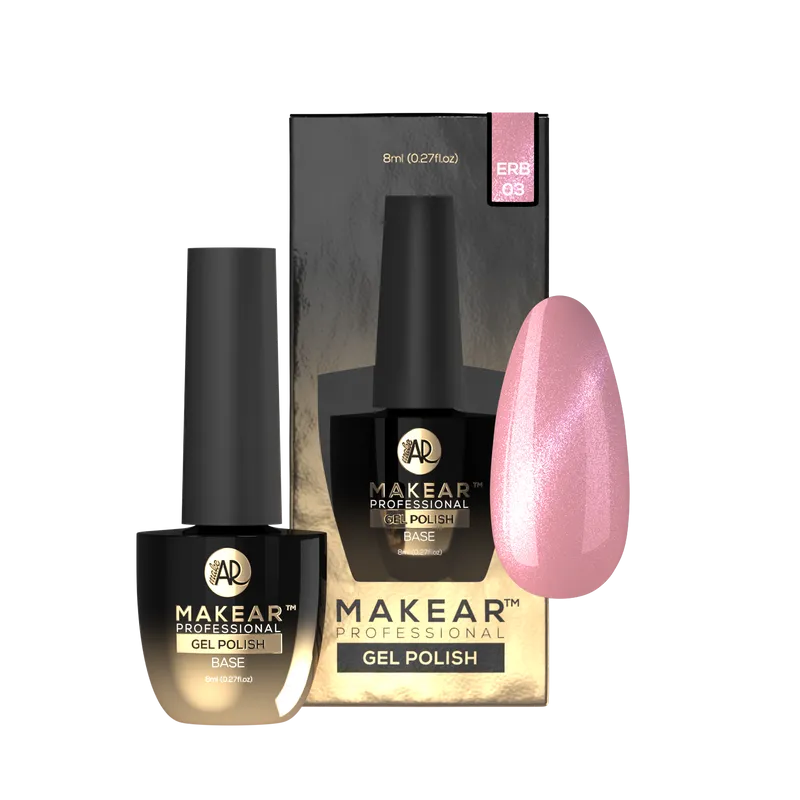 MAKEAR Cat Eye Rubber Base 8ml - ERB03 Darling