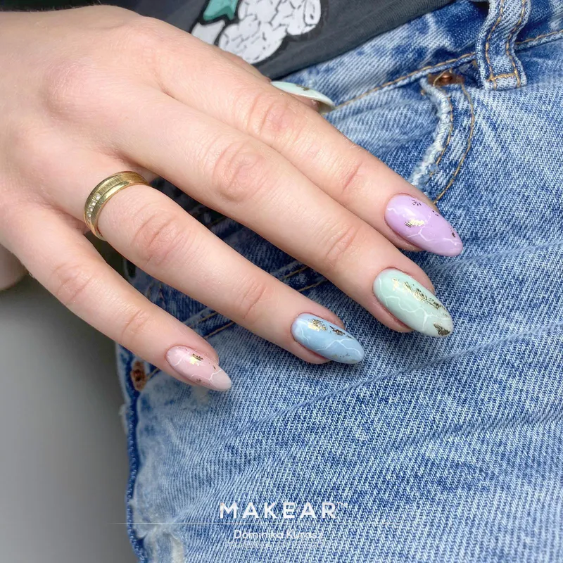 MAKEAR Color Rubber Base 8ml - CRB02 Azzure