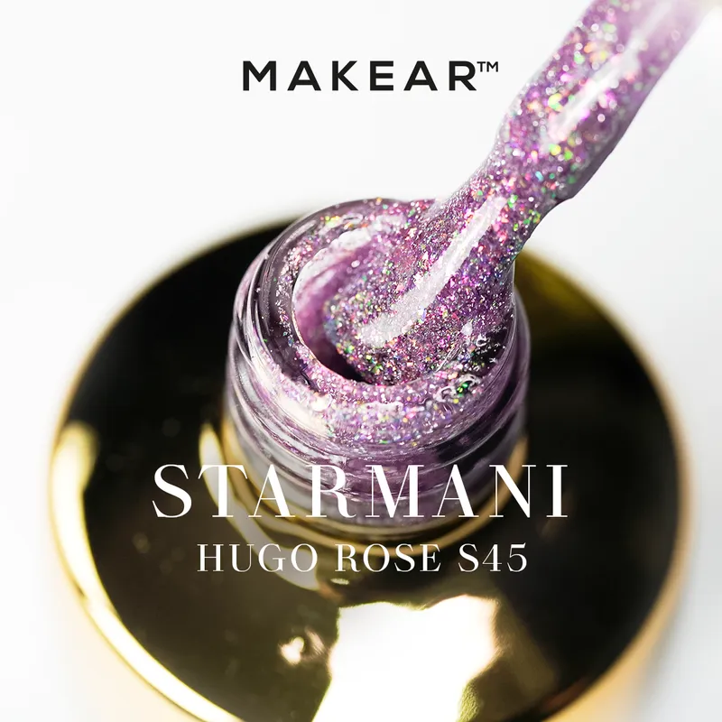 MAKEAR Gel Polish 8ml No.S45 Hugo Rose STARMANI