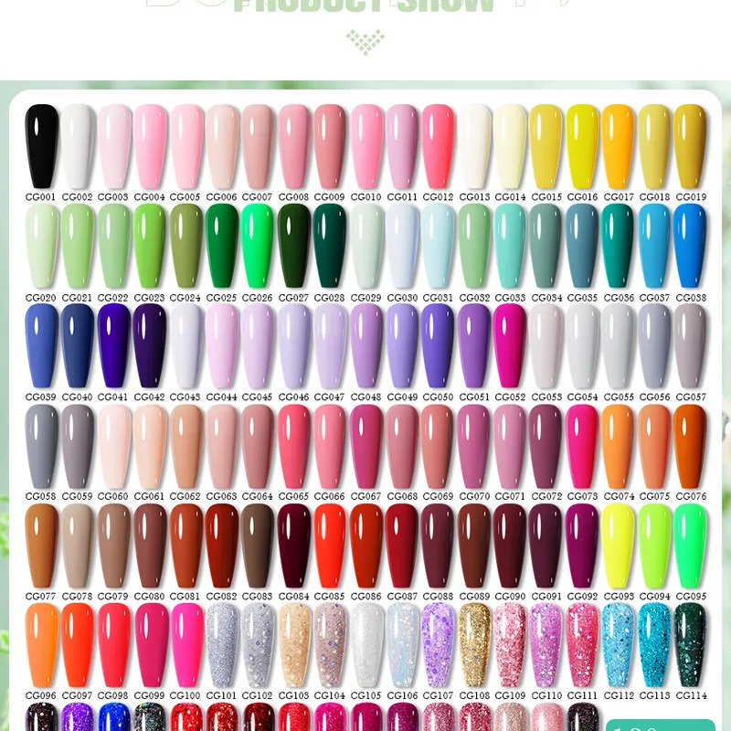 Born Pretty UV/LED gél lakk 10 ml - CG019