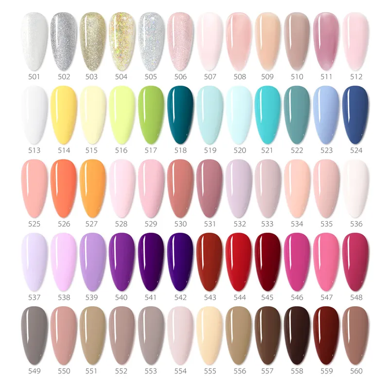 Venalisa VIP5 UV/LED Gél Lakk szett- Teljes szett - 60 db szín