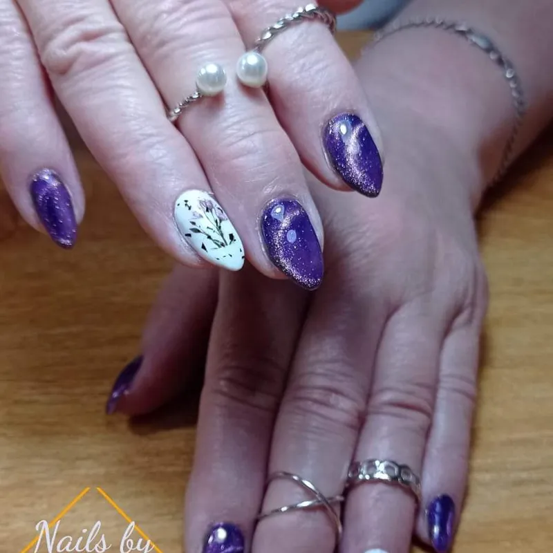 CANNI Crystal Galaxy Cat Eye gél lakk 5ml (tégelyes) - No.CE07