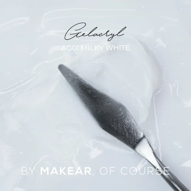 MAKEAR Poly Gel 30g - AG01 - Milky White