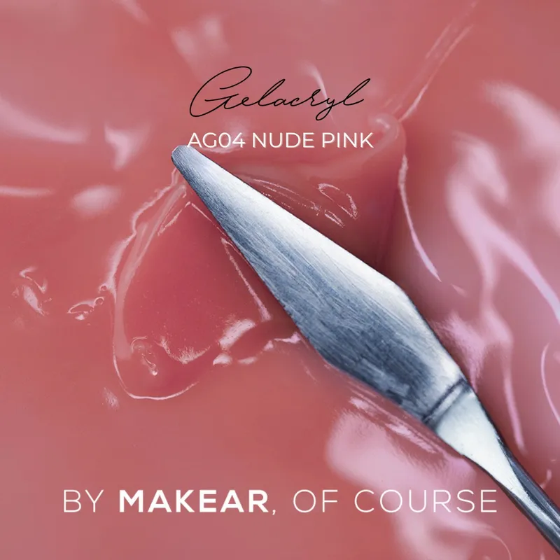 MAKEAR Poly Gel 60g - AG04 - Nude Pink