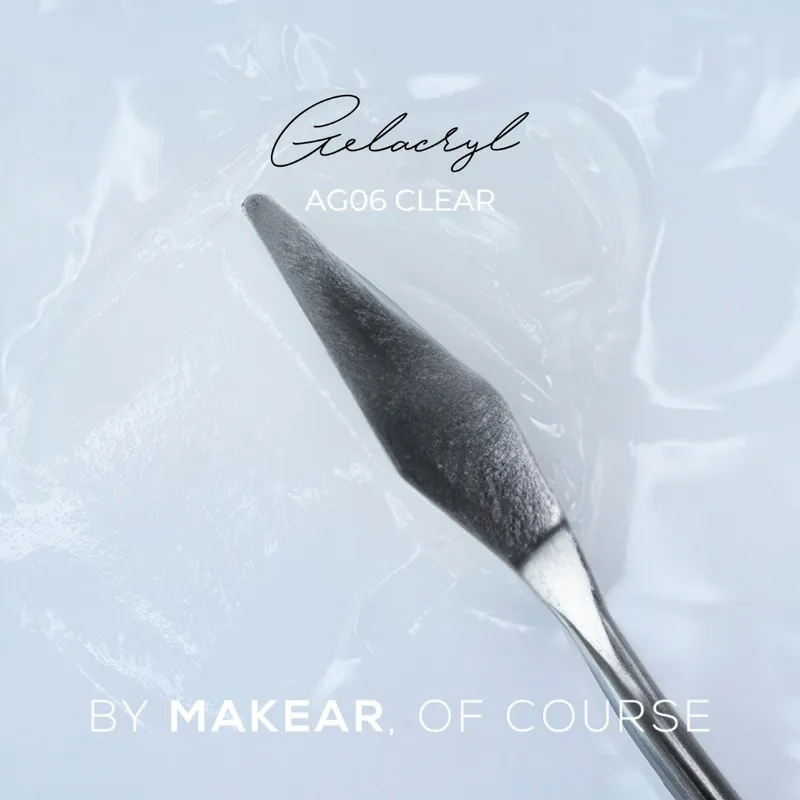 MAKEAR Poly Gel 60g - AG06 - Clear