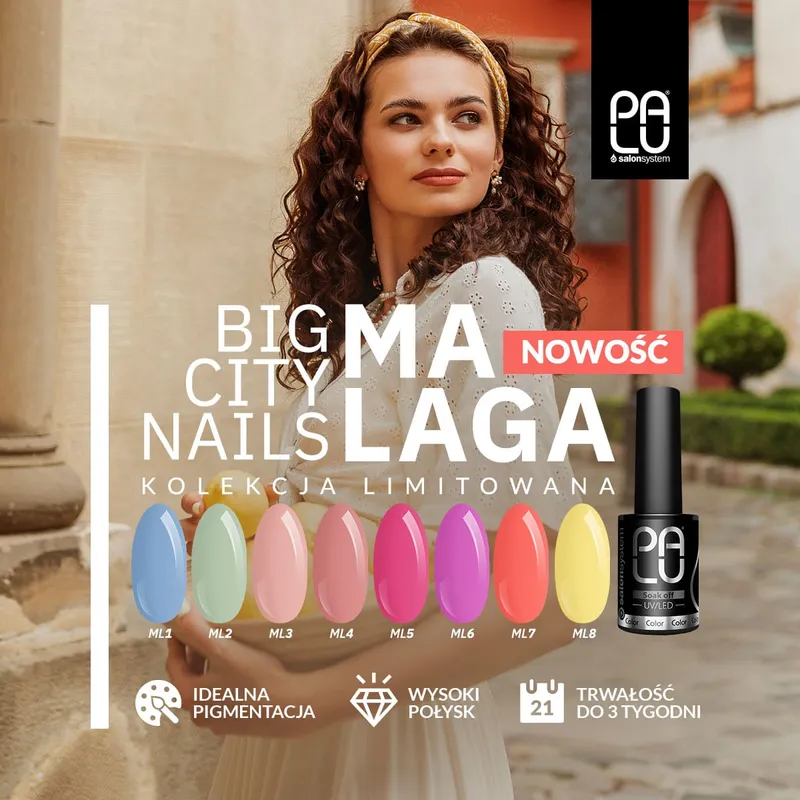 PALU UV/LED gél lakk 11g - Malaga ML2