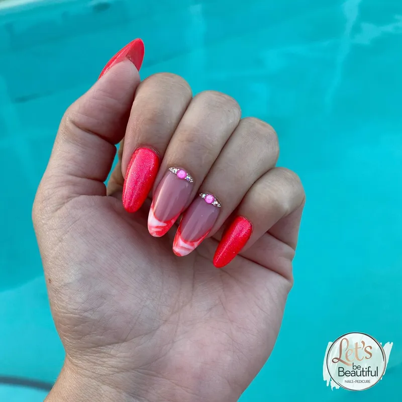 MAKEAR Glitter Neon Gel Polish 8ml No.NG05 Fiji Neoshine