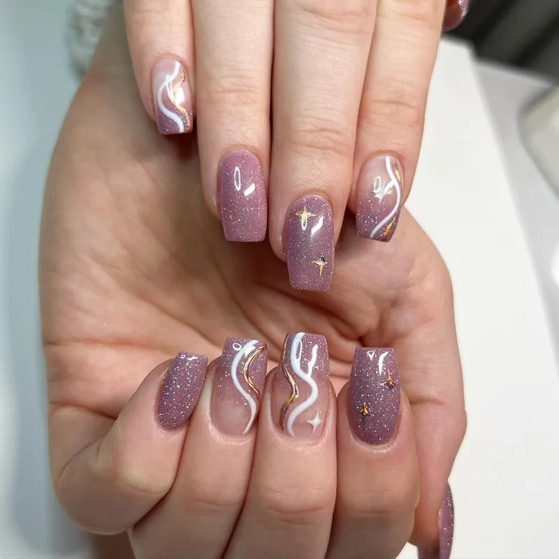 SEMILAC UV/LED Gél Lakk 7ml - 395 - HEMA FREE - Dawn till Dusk