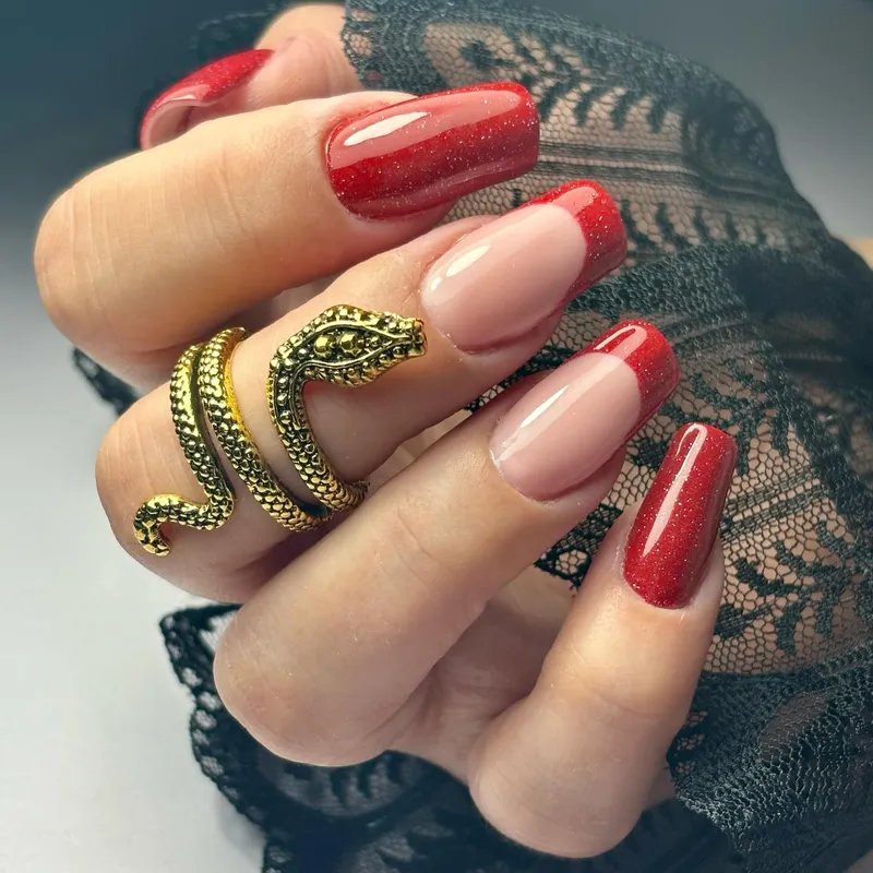 SEMILAC UV/LED Gél Lakk 7ml - 396 - HEMA FREE - Flash and Blush