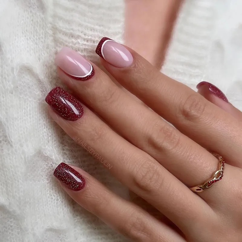 SEMILAC UV/LED Gél Lakk 7ml - 397 - HEMA FREE - Tea before Wine