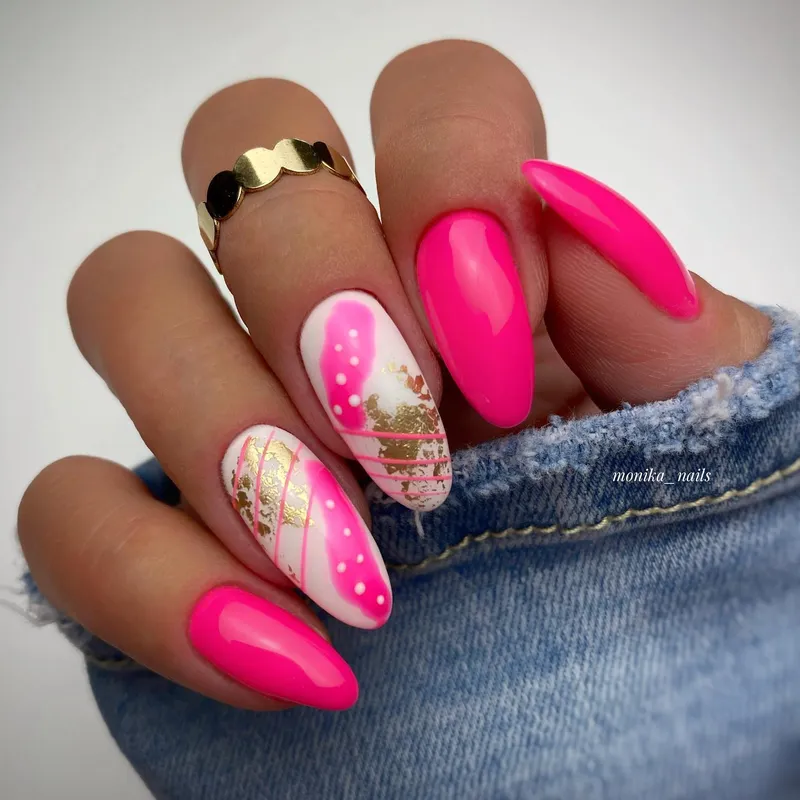 SEMILAC UV/LED Gél Lakk 7ml - 043 - Electric Pink