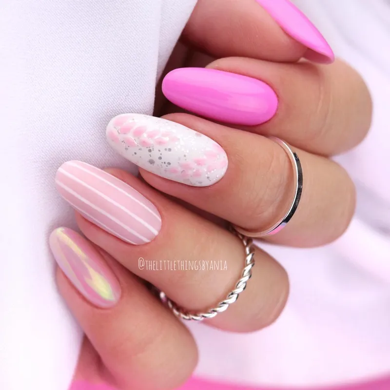 SEMILAC UV/LED Gél Lakk 7ml - 277 - PasTells Light Fuchsia