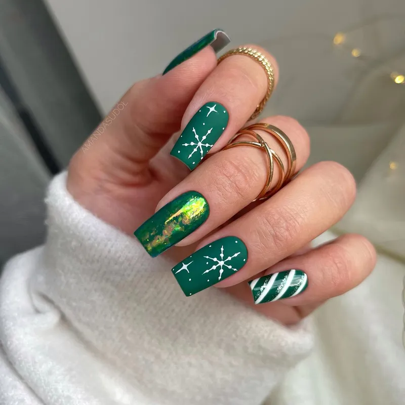 SEMILAC UV/LED Gél Lakk 7ml - 309 - Pine Green