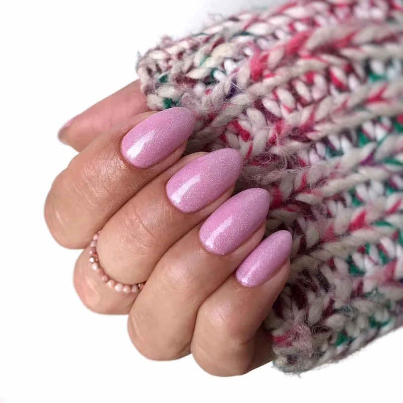 SEMILAC UV/LED Gél Lakk 7ml - 319 - Shimmer Dust Pink