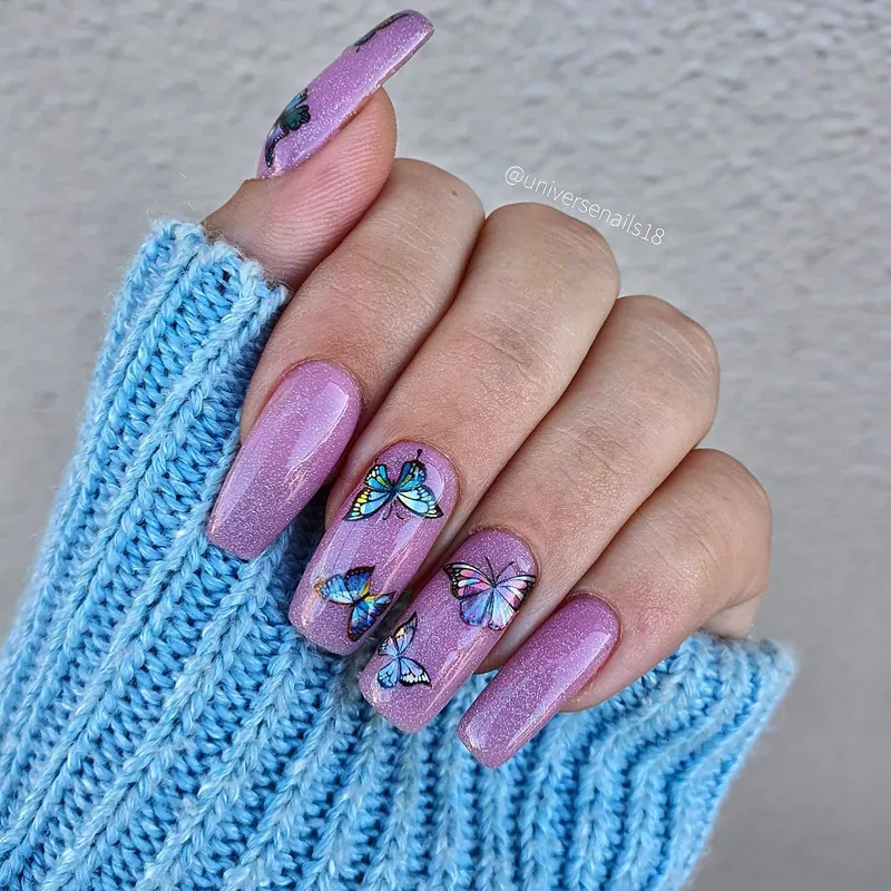 SEMILAC UV/LED Gél Lakk 7ml - 319 - Shimmer Dust Pink