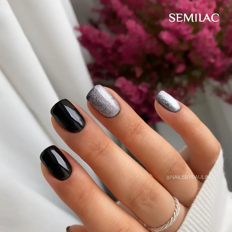 SEMILAC UV/LED Gél Lakk 7ml - 334 - Silver Lavender