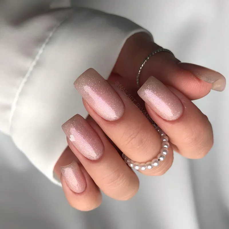 SEMILAC UV/LED Gél Lakk 7ml - 390 - HEMA FREE - Spark of Bare Love