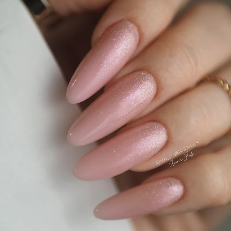 SEMILAC UV/LED Gél Lakk 7ml - 390 - HEMA FREE - Spark of Bare Love