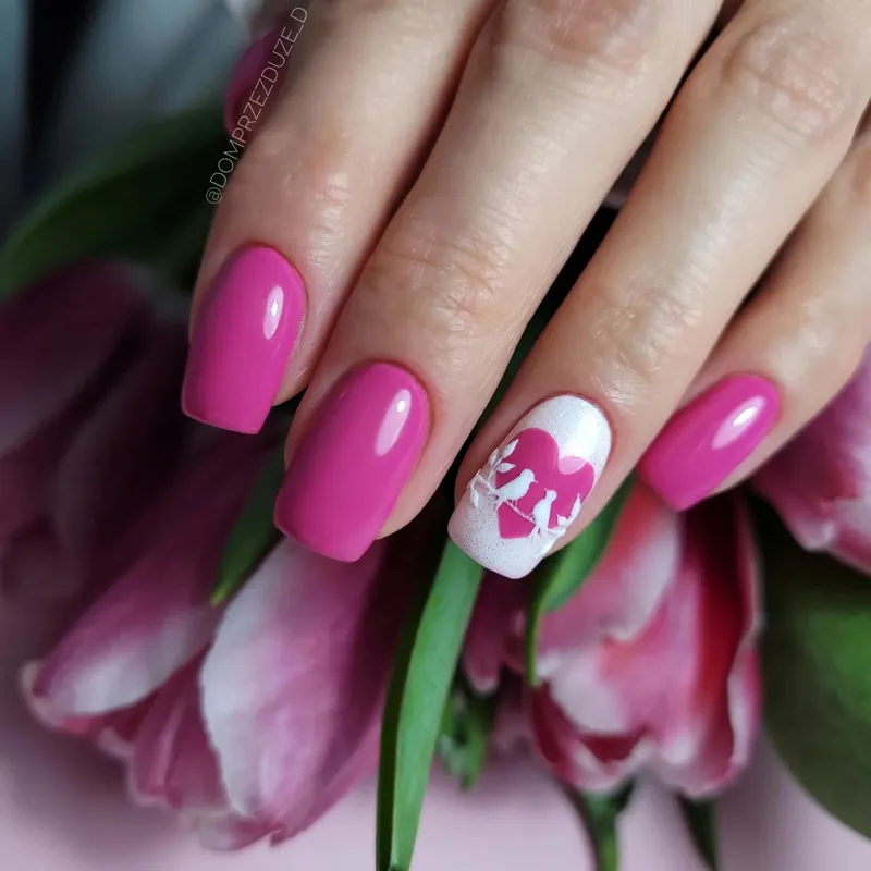 SEMILAC UV/LED Gél Lakk 7ml - 391 - Raspberry Charm