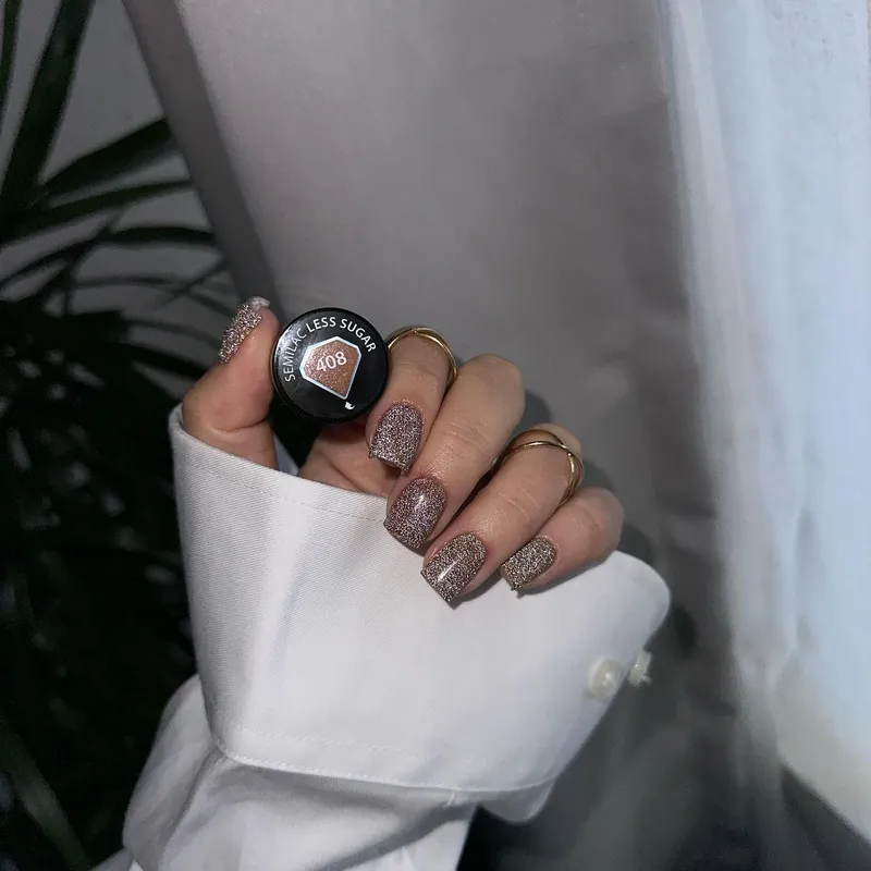 SEMILAC UV/LED Gél Lakk 7ml - 408 - Less Sugar