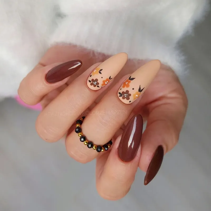 SEMILAC UV/LED Gél Lakk 7ml - 419 - HEMA FREE - Wooden Brown