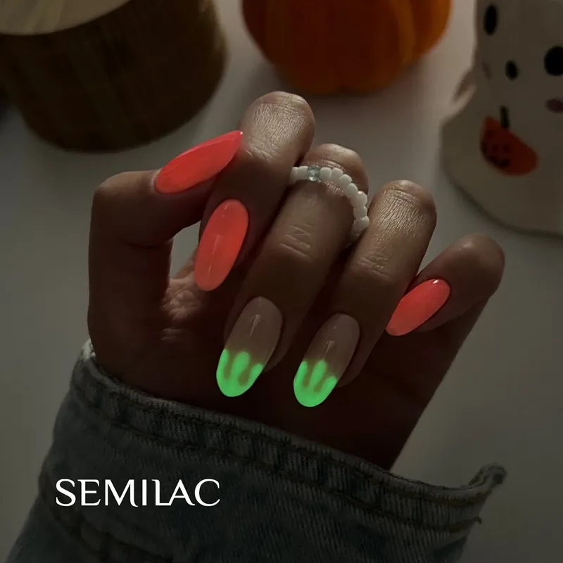 SEMILAC UV/LED Gél Lakk 7ml - 442 - HEMA FREE - Trick or Pink