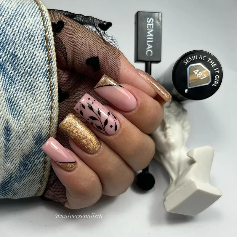 SEMILAC UV/LED Gél Lakk 7ml - 487 - HEMA FREE - The IT Girl