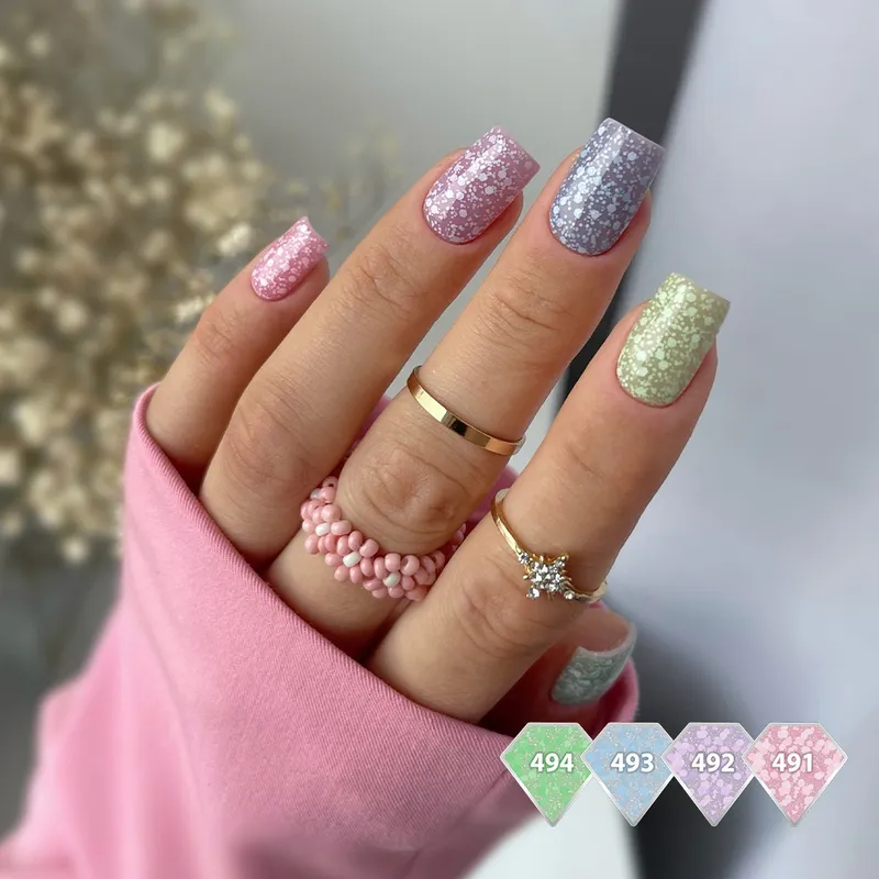 SEMILAC UV/LED Gél Lakk 7ml - 492 - HEMA FREE - Icy Lavender Bliss