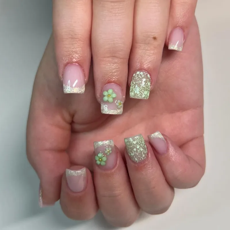 SEMILAC UV/LED Gél Lakk 7ml - 494 - HEMA FREE - Frozen Pistachios