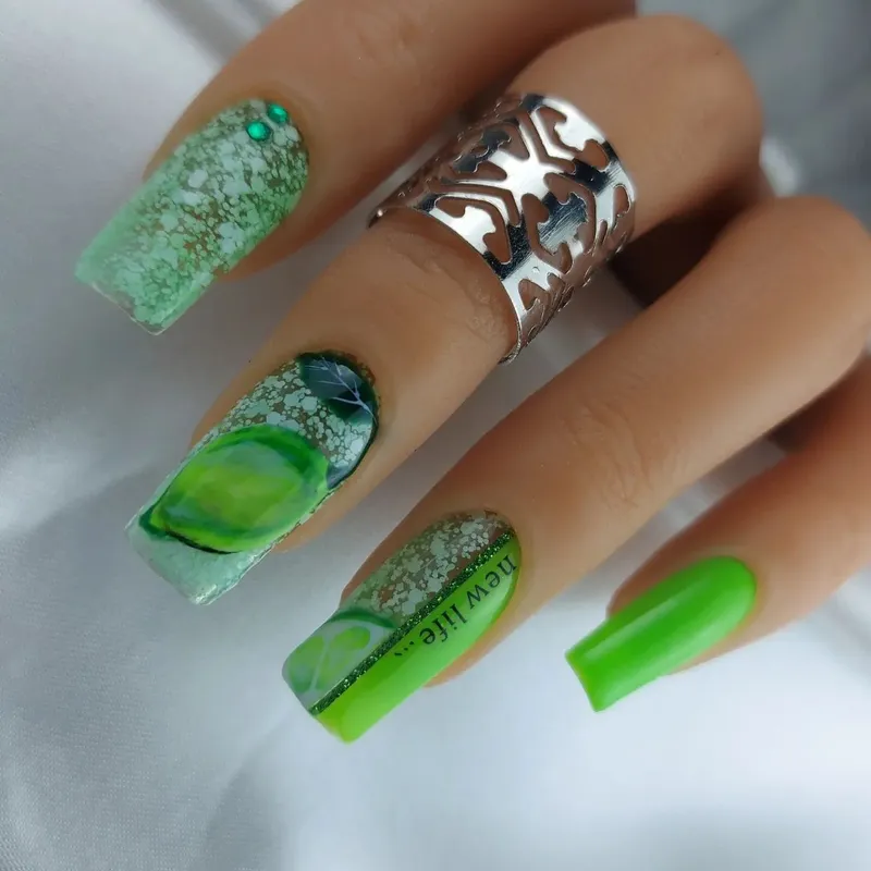 SEMILAC UV/LED Gél Lakk 7ml - 494 - HEMA FREE - Frozen Pistachios