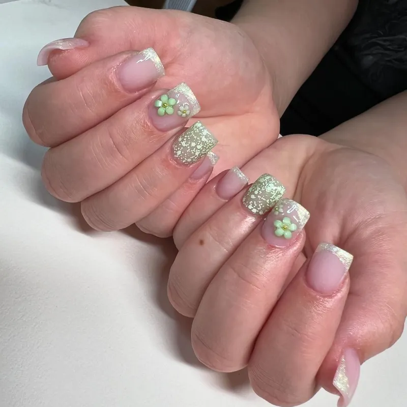 SEMILAC UV/LED Gél Lakk 7ml - 494 - HEMA FREE - Frozen Pistachios