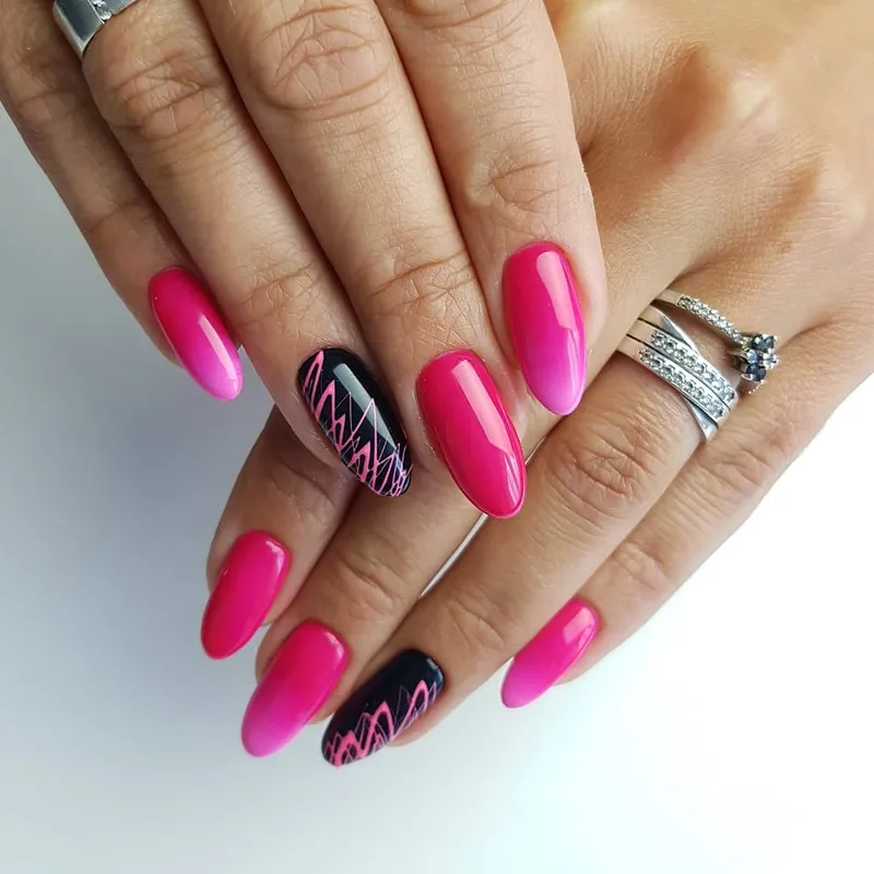 SEMILAC UV/LED Gél Lakk 7ml - 517 - SemiBeats Neon Pink