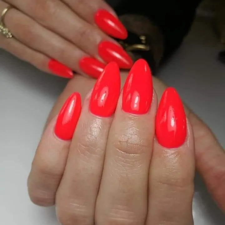 SEMILAC UV/LED Gél Lakk 7ml - 518 - SemiBeats Neon Orange