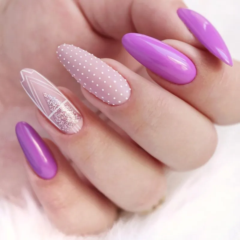 SEMILAC UV/LED Gél Lakk 7ml - 538 - Go Peru!