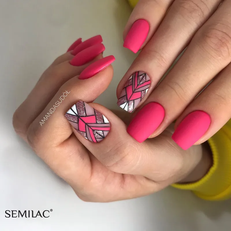 SEMILAC UV/LED Gél Lakk 7ml - 542 - Kiss & Ride